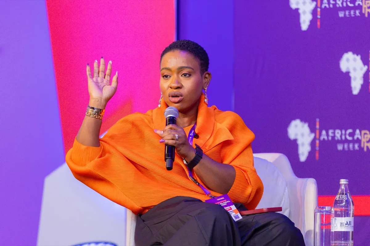 An Africa PR Week 2026 speaker sharing her perspective