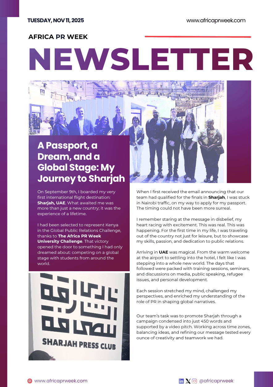 Elizabeth's Journey to UAE