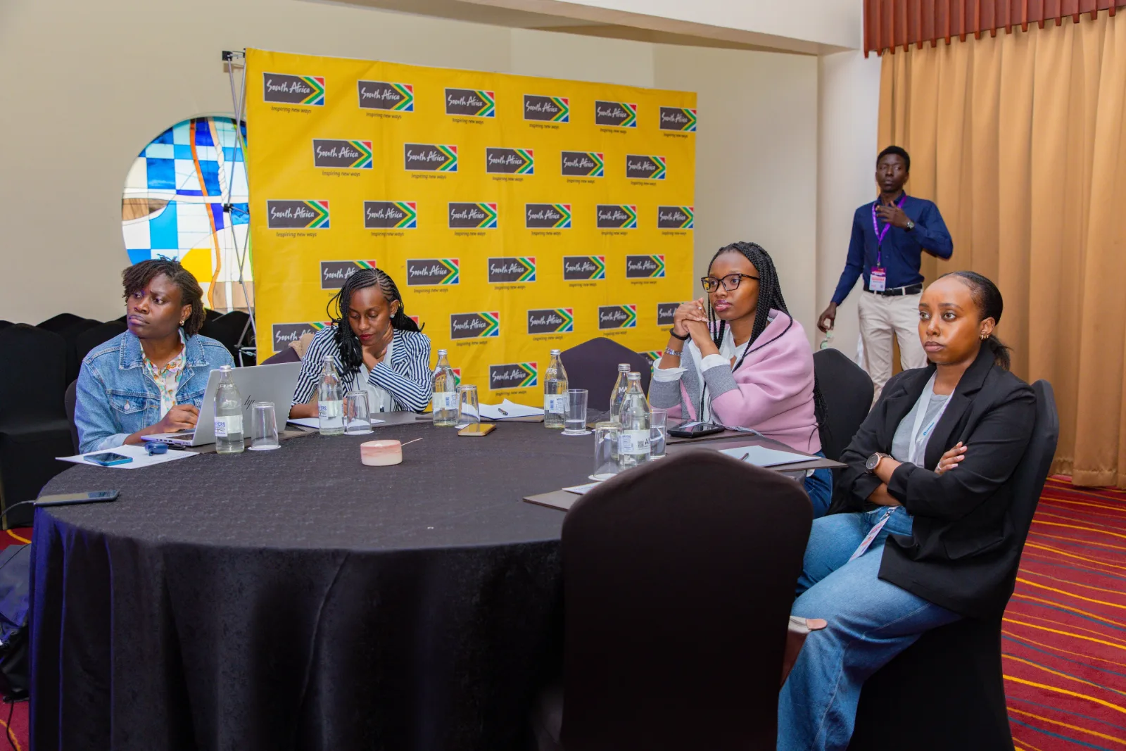 A panel discussion at the Africa PR Week 2025 summit