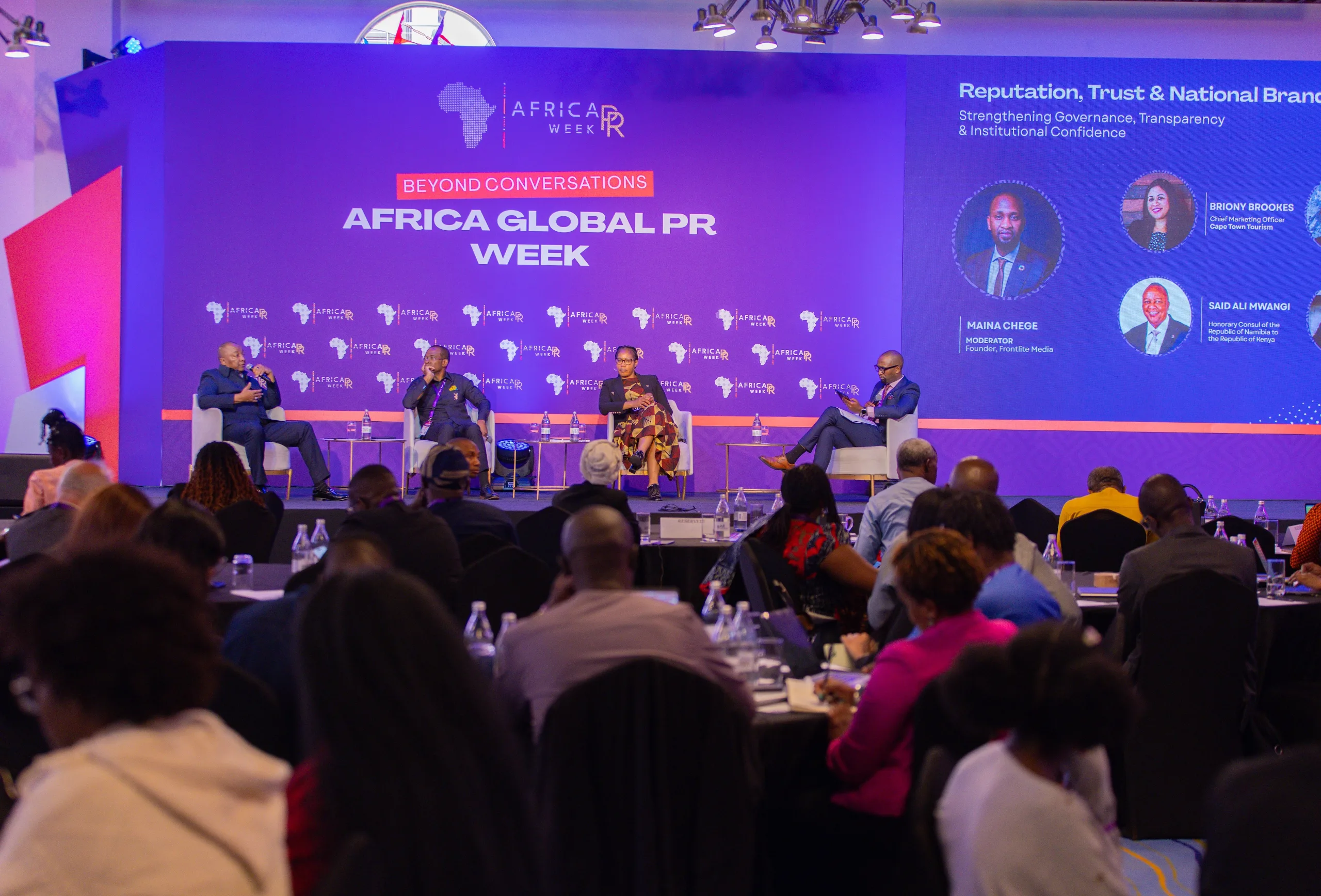 The Africa PR Week community together at the 2025 summit