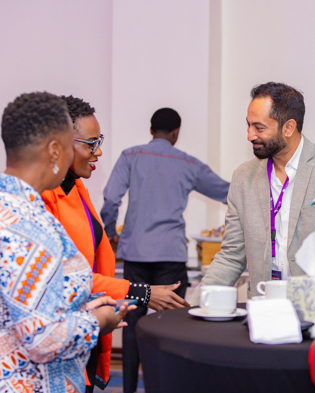 Speakers sharing perspectives