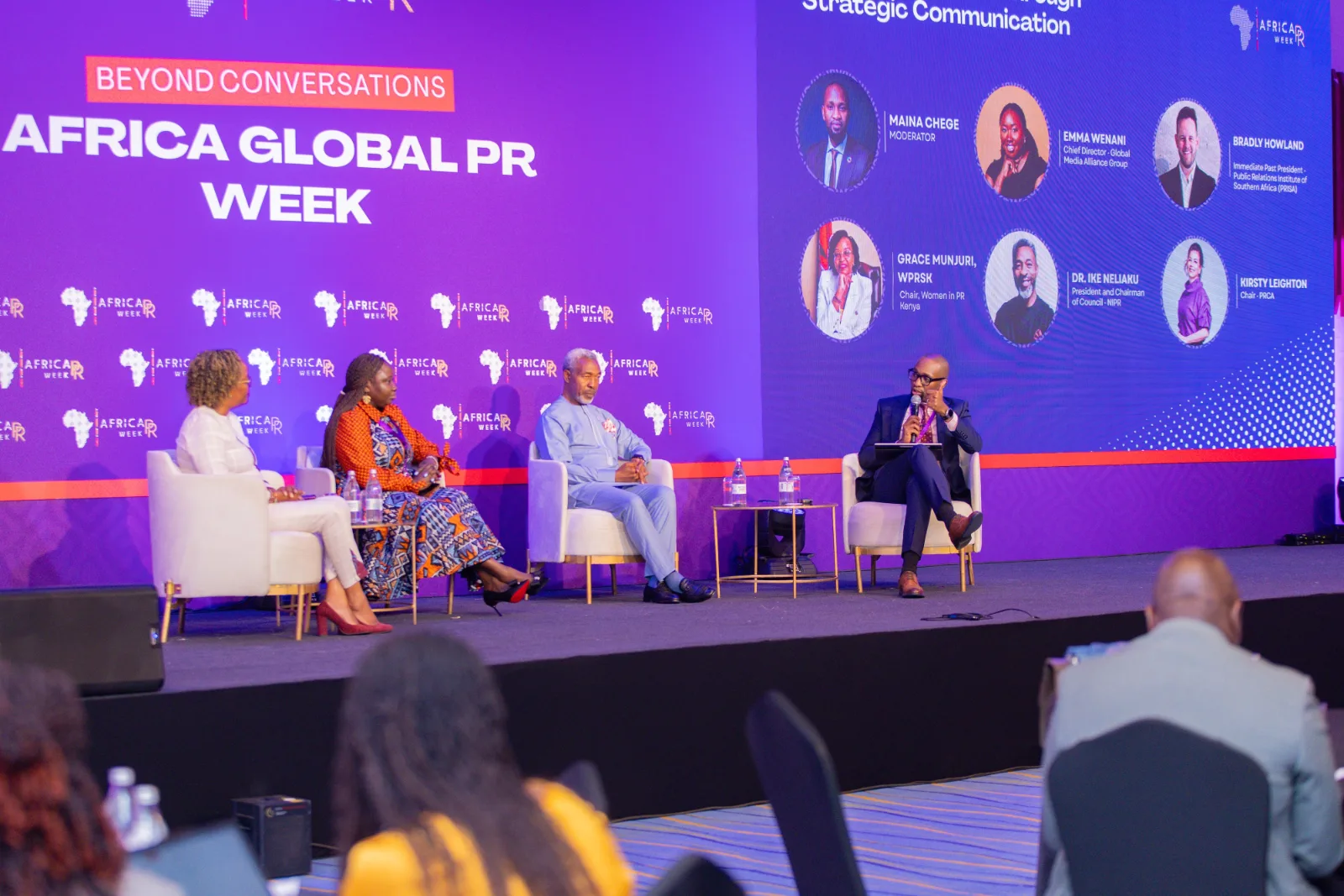 Participants in conversation at Africa PR Week 2025